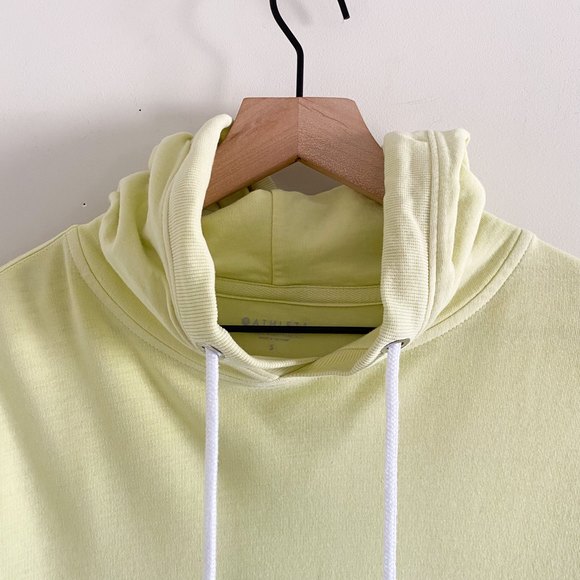 Athleta Pale Yellow Pullover Hoodie - Picture 2 of 8